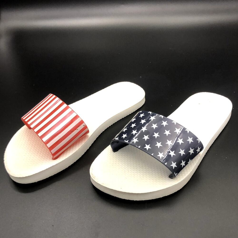Unknown Stars & Stripes Sandals, Women's Size 8/EUR 38.5